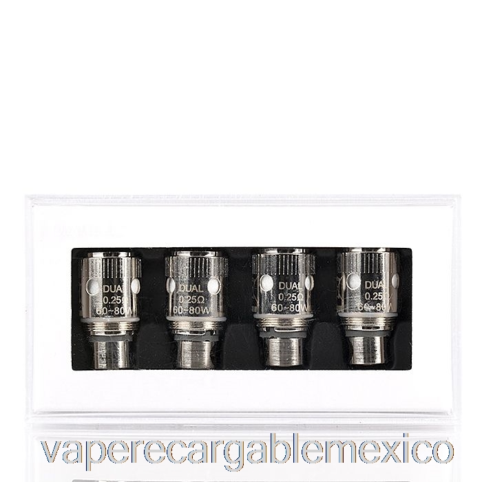 Bobinas De Repuesto De Corona Uwell Recargables Vape Bobinas Dobles De 0,25 Ohmios